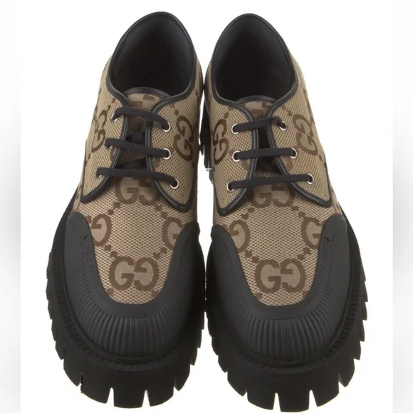 Gucci Printed Canvas Shoes - Picture 3 of 8
